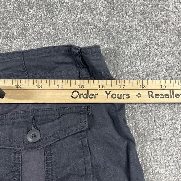 Prana Cargo Pants Womens 8 Lightweight Thin Breathable Pockets Adjustable Length - Picture 11 of 11